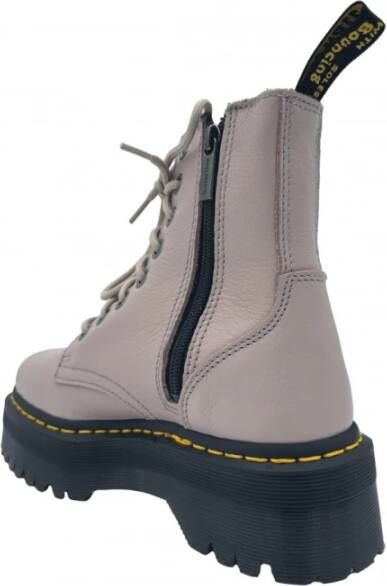 Dr. Martens Tortora Plateau Enkellaarzen met Rits Beige Dames