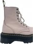 Dr. Martens Tortora Plateau Enkellaarzen met Rits Beige Dames - Thumbnail 4