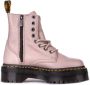 Dr martens Dr. Martens Jadon III vintage taupe Beige Leer Veterboots Dames - Thumbnail 11