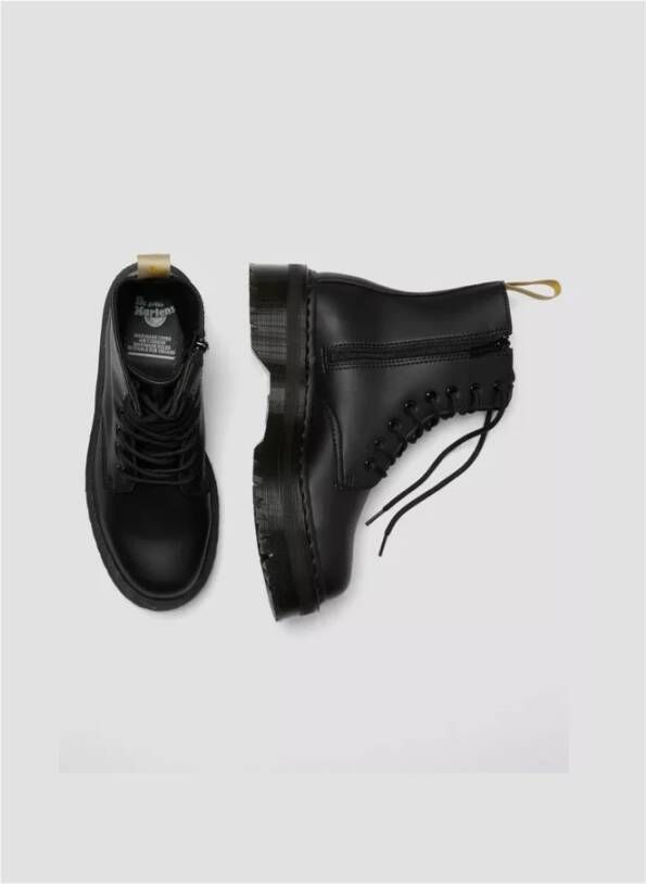 Dr. Martens Vegan Platform Jadon II Laarzen Black Dames