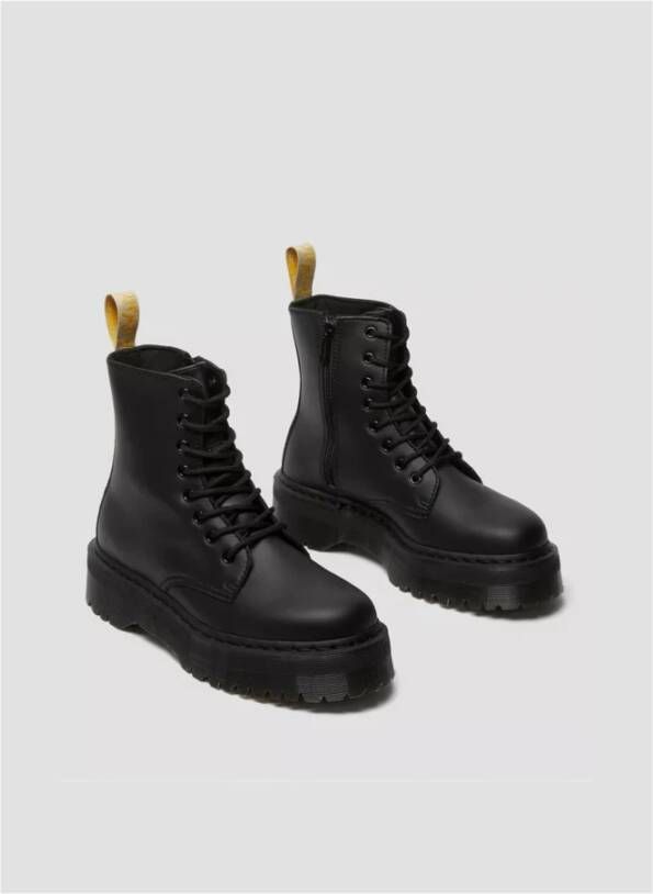 Dr. Martens Vegan Platform Jadon II Laarzen Black Dames