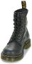 Dr. Martens Vervallen Rozen Klassieke Zwarte Laarzen Black - Thumbnail 7