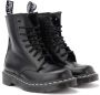 Dr. Martens Zwarte gladde unisex enkellaarzen Black Dames - Thumbnail 2