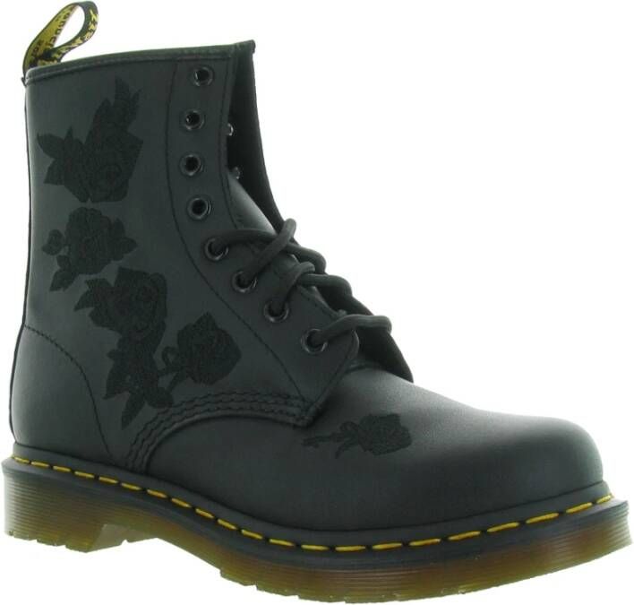 Dr. Martens Vonda Leren Enkellaarzen Black Dames