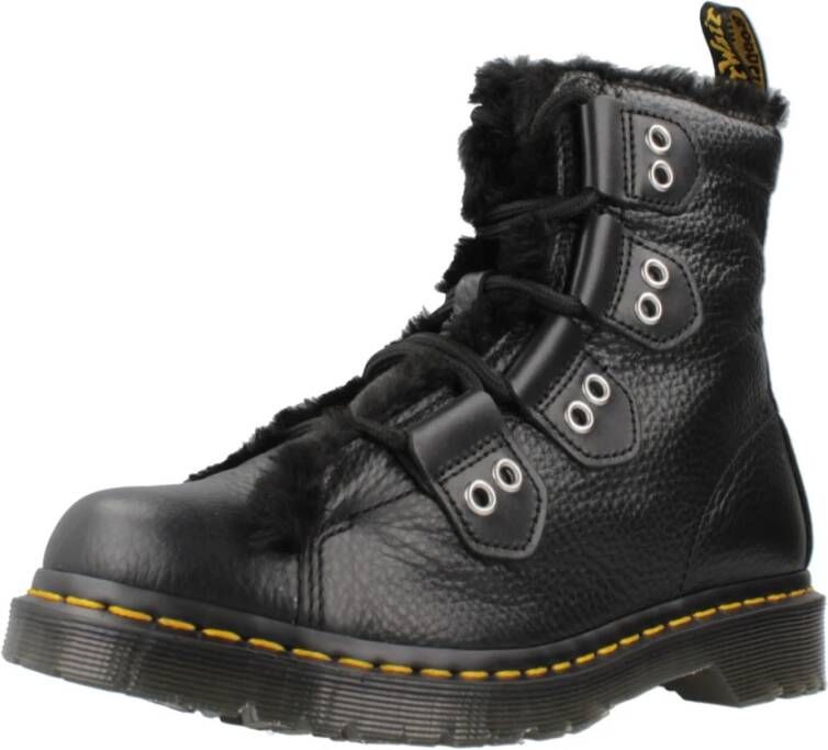 Dr. Martens Winterlaarzen met LTT FL-stijl Black Dames