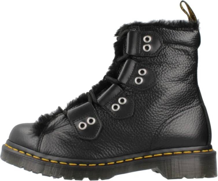 Dr. Martens Winterlaarzen met LTT FL-stijl Black Dames