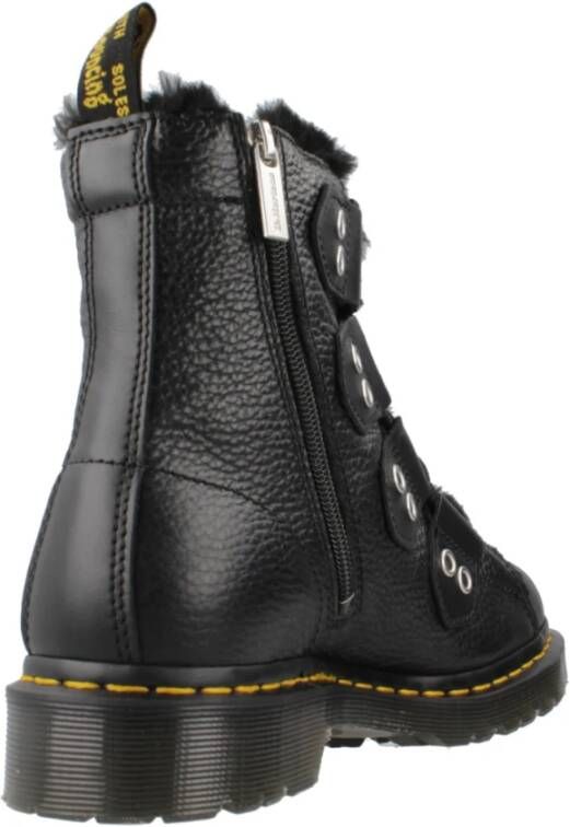 Dr. Martens Winterlaarzen met LTT FL-stijl Black Dames