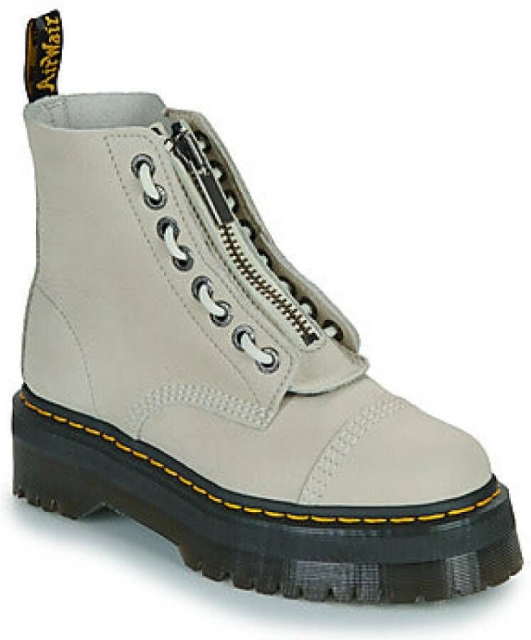 Dr. Martens Witte enkellaarzen Sinclair stijl White Dames