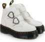 Dr. Martens Witte Leren Plateau Schoenen White Dames - Thumbnail 2