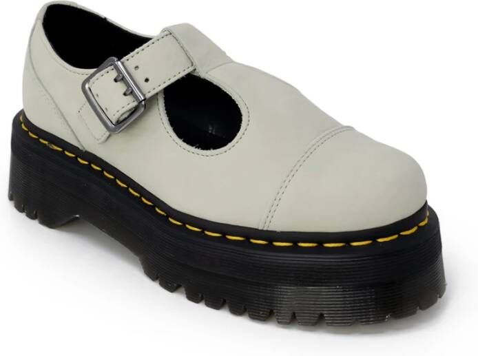 Dr. Martens Witte Platform Mary Jane Schoenen Vrouwen Green Dames