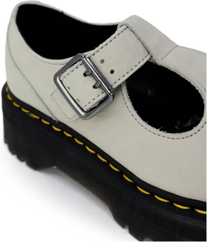 Dr. Martens Witte Platform Mary Jane Schoenen Vrouwen Green Dames