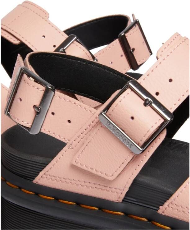 Dr. Martens Zebrilus Plateau Sandalen Pink Dames