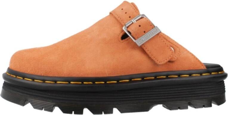 Dr. Martens Zebzab Mule Schoenen Orange Dames