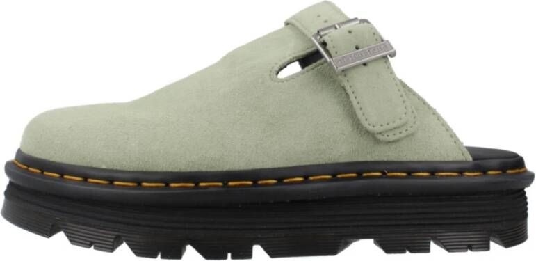 Dr. Martens Zebzab Mules voor Vrouwen Green Dames