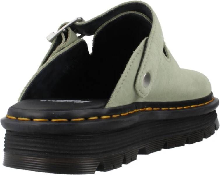 Dr. Martens Zebzab Mules voor Vrouwen Green Dames