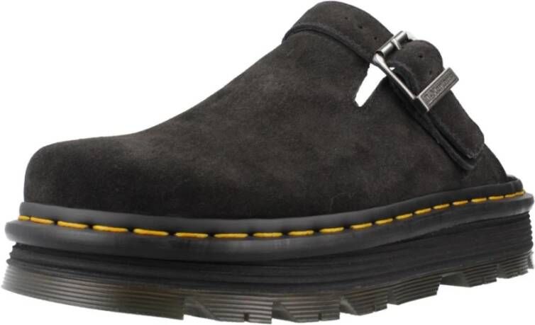 Dr. Martens Zebzag Leren Muiltjes Black Dames