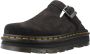 Dr. Martens ZebZag Suede Mules Dames Black- Dames Black - Thumbnail 5