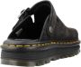 Dr. Martens ZebZag Suede Mules Dames Black- Dames Black - Thumbnail 6