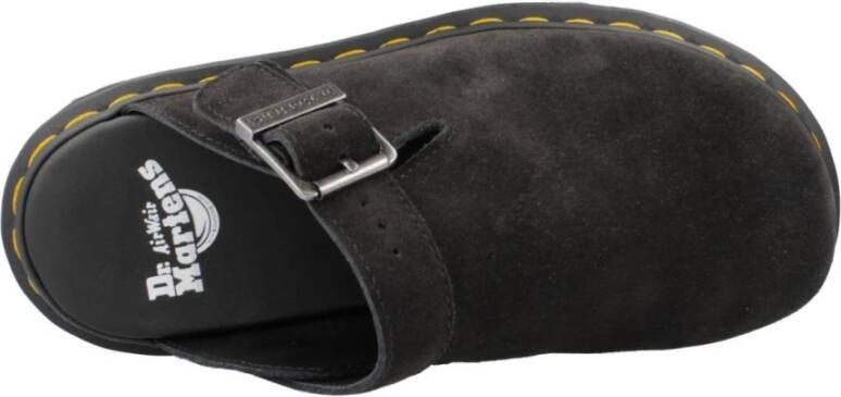 Dr. Martens Zebzag Leren Muiltjes Black Dames