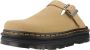 Dr. Martens Zebzag Mule E H Suede Sandalen beige zwart - Thumbnail 4