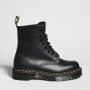 Dr. Martens Zwart Polacco 1460 Zwart Heren - Thumbnail 4