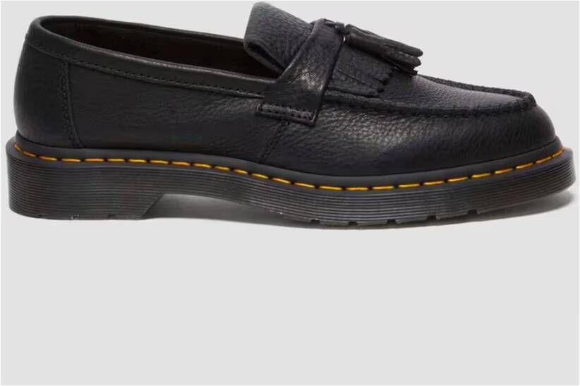 Dr. Martens Zwarte Adrian Leren Schoenen Black Heren