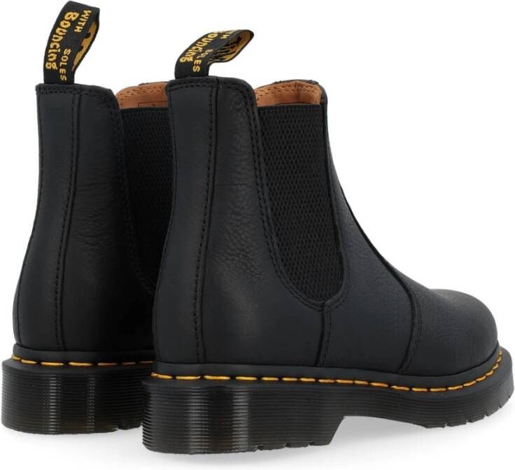 Dr. Martens Zwarte Ambassadeur Leren Laarzen Black Heren