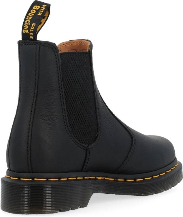 Dr. Martens Zwarte Ambassadeur Leren Laarzen Black Heren