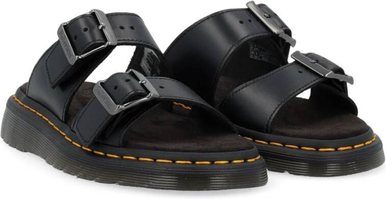 Dr. Martens Zwarte Aniline Josef Laarzen Black Heren