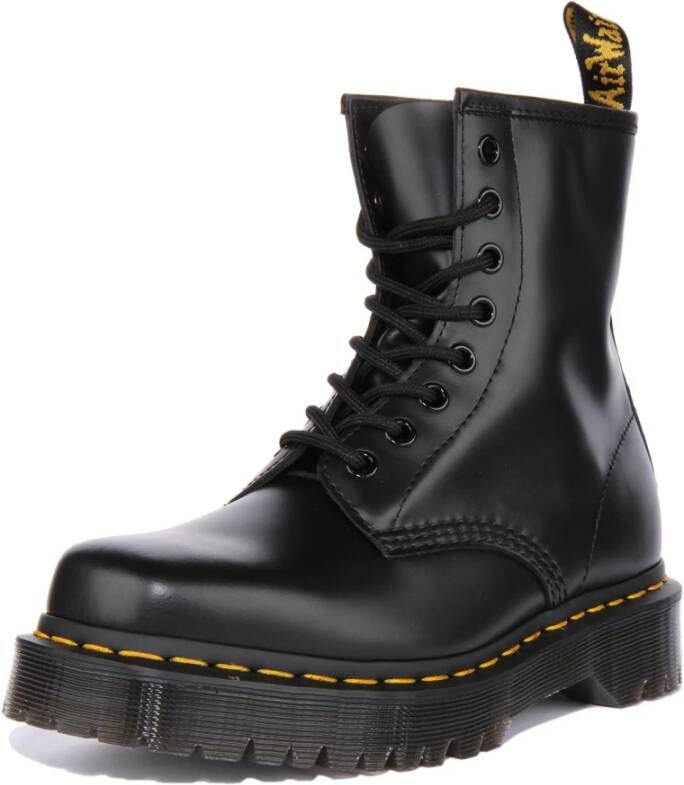 Dr. Martens Zwarte Bex Vierkante Neus Laarzen Black Dames