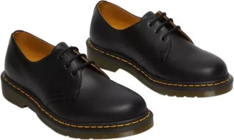 Dr. Martens Zwarte Casual Veterschoenen Unisex Black Heren