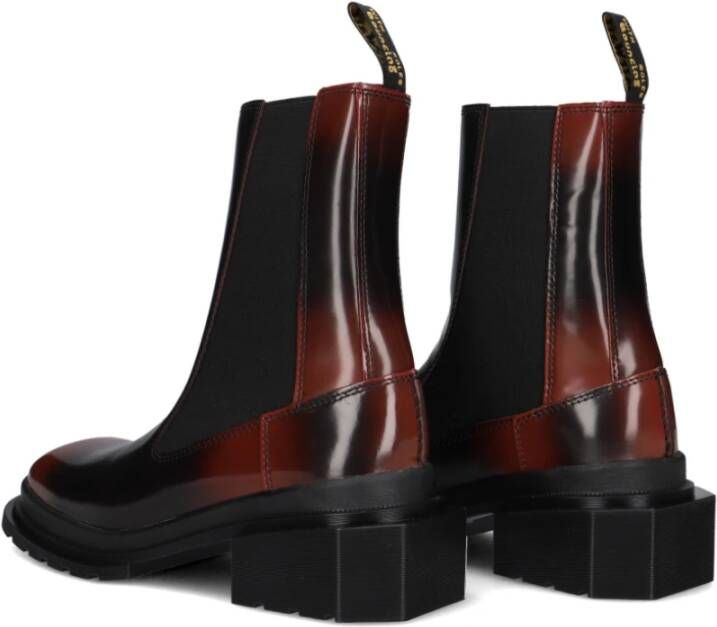 Dr. Martens Zwarte Chelsea Boots Maybole Stijl Black Dames