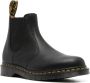 Dr. Martens Zwarte Chelsea Leren Enkellaarzen Black Heren - Thumbnail 7