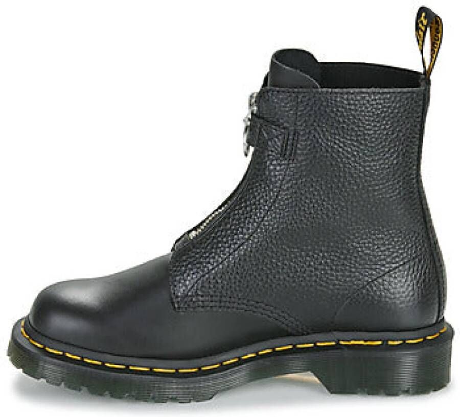 Dr. Martens Zwarte Front Zip Dameslaarzen Black Dames