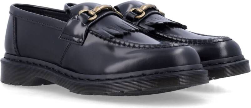 Dr. Martens Zwarte Gesloten Loafers met Messingdetails Black Heren