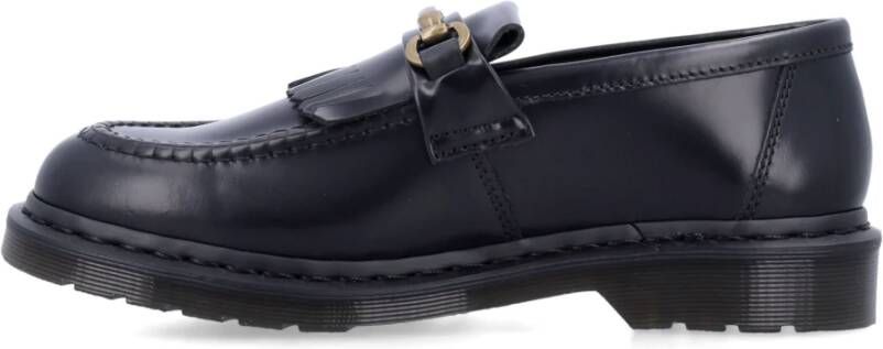 Dr. Martens Zwarte Gesloten Loafers met Messingdetails Black Heren