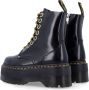 Dr. Martens Zwarte Gesloten Plateauboots Black Dames - Thumbnail 4