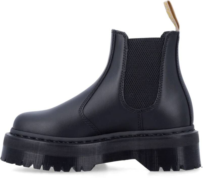 Dr. Martens Zwarte Gesloten Platform Chelsea Laarzen Black Dames