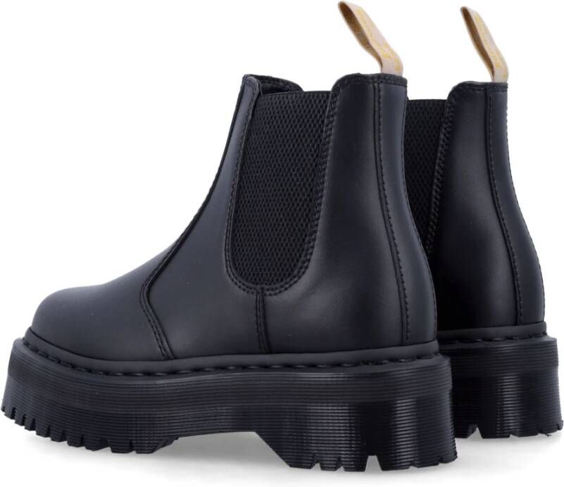 Dr. Martens Zwarte Gesloten Platform Chelsea Laarzen Black Dames