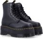 Dr. Martens Zwarte Gesloten Platformlaarzen Aw24 Black Dames - Thumbnail 2