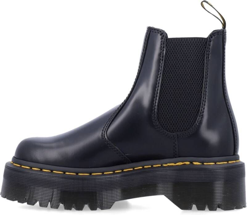 Dr. Martens Zwarte Gesloten Schoenen Beatle Quad Laarzen Black Dames