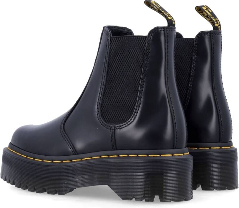 Dr. Martens Zwarte Gesloten Schoenen Beatle Quad Laarzen Black Dames