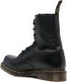 Dr. Martens Zwarte leren Anfibio laarzen met gele stiksels Black Heren - Thumbnail 3