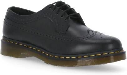 Dr. Martens Zwarte Leren Brogue Veterschoenen Black Heren