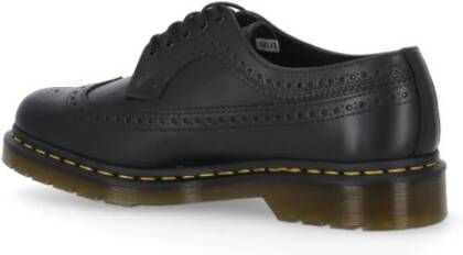 Dr. Martens Zwarte Leren Brogue Veterschoenen Black Heren