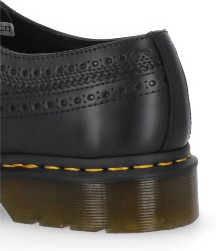 Dr. Martens Zwarte Leren Brogue Veterschoenen Black Heren