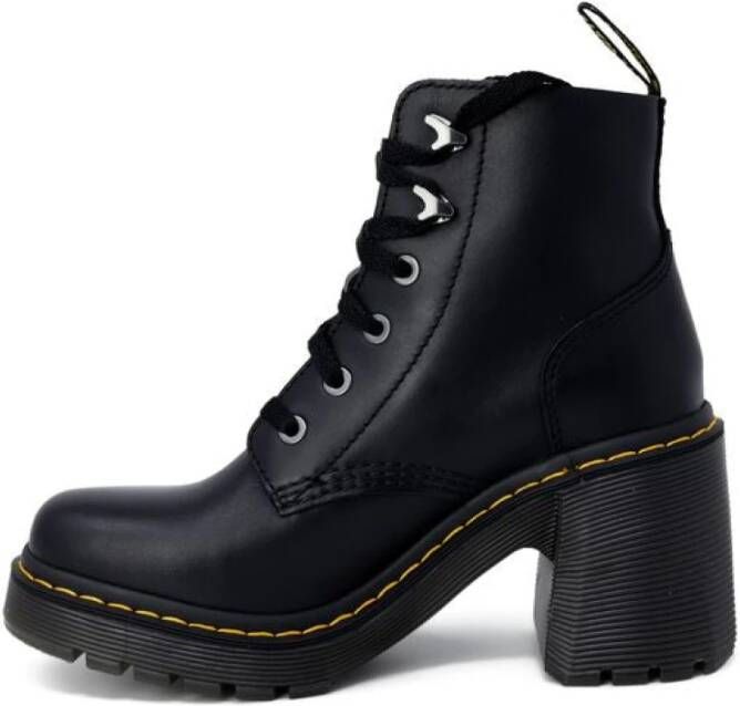 Dr. Martens Zwarte leren damesschoenen Herfst Winter collectie Black Dames