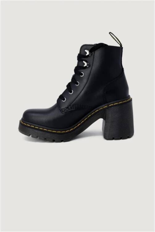 Dr. Martens Zwarte leren damesschoenen Herfst Winter collectie Black Dames