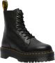 Dr. Martens Zwarte leren enkellaarzen Black Dames - Thumbnail 2