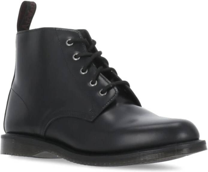 Dr. Martens Zwarte Leren Enkellaarzen Black Heren